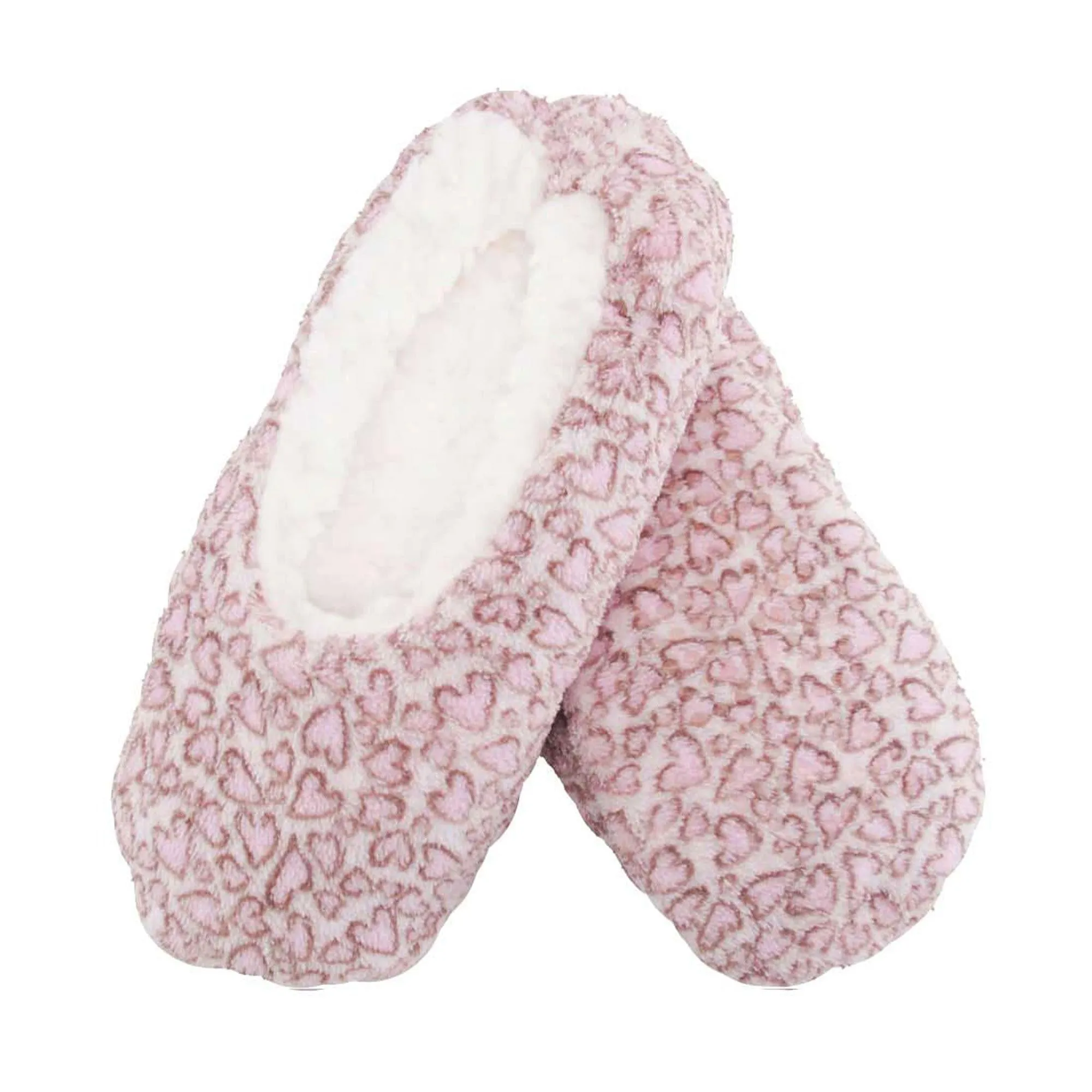 Women's Soft Warm Microfiber Cozy Fuzzy Colorful Non-Slip Slippers, 3 Pairs Single Color