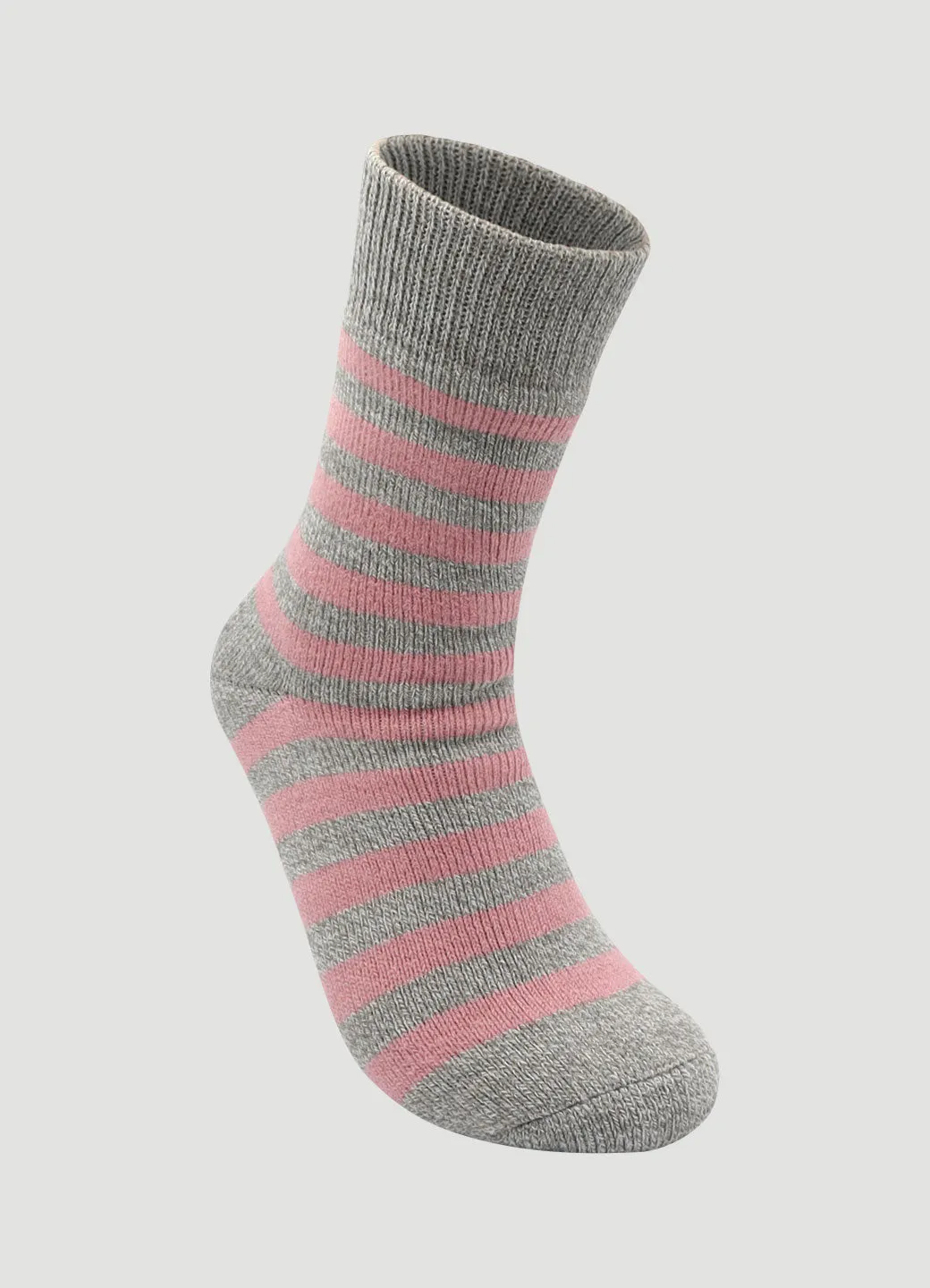 Women's Striped Ultimate Thermal Crew Socks