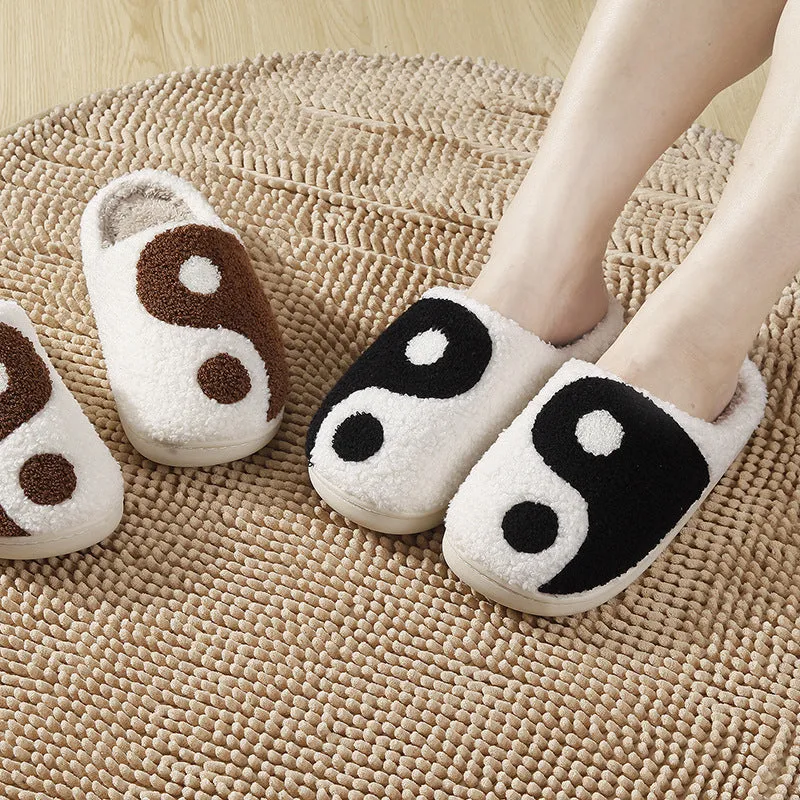 Yin and Yang Slippers for Women