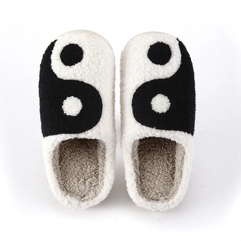 Yin and Yang Slippers for Women