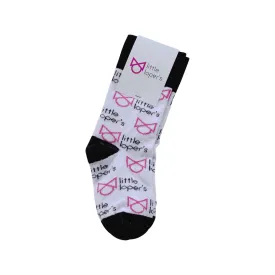 YOUTH WHITE LOGO SOCKS